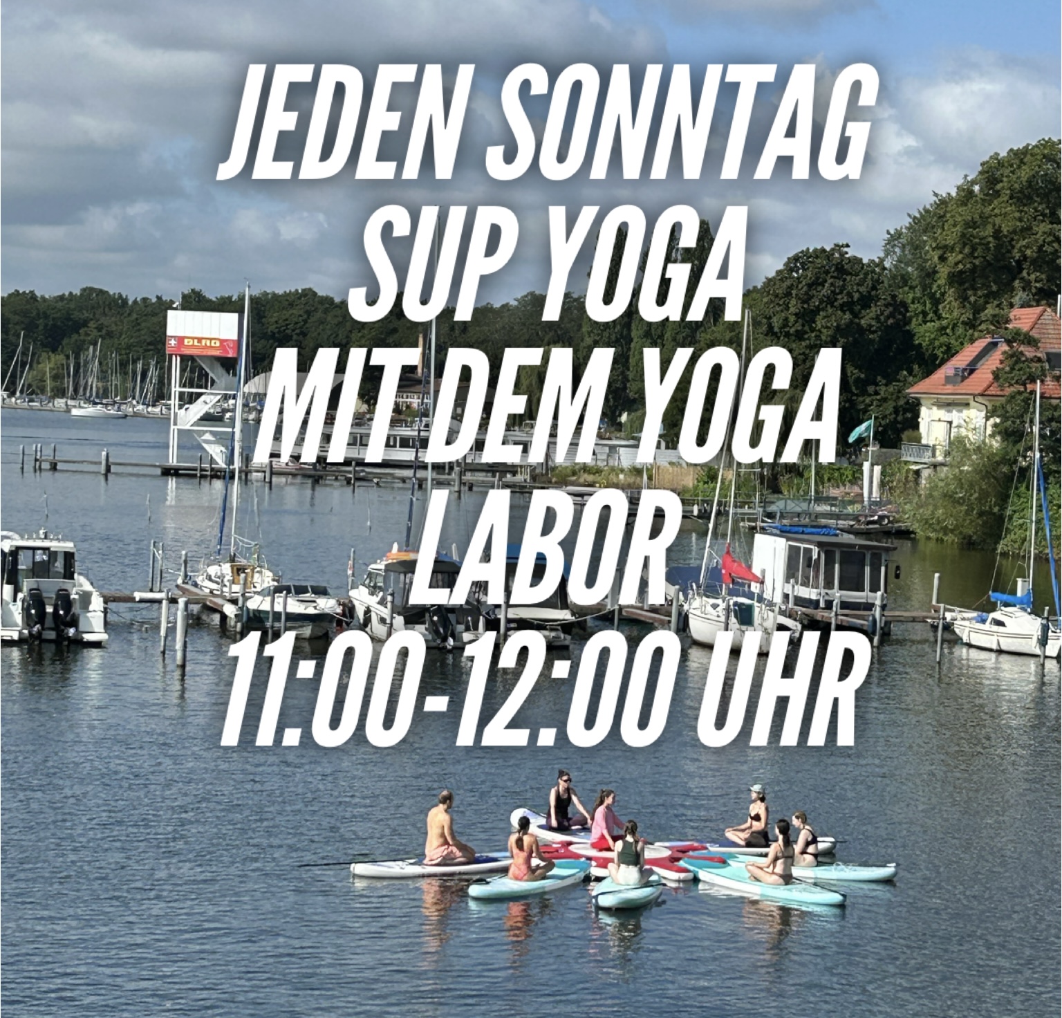 SUP Yoga mit dem Yoga Labor