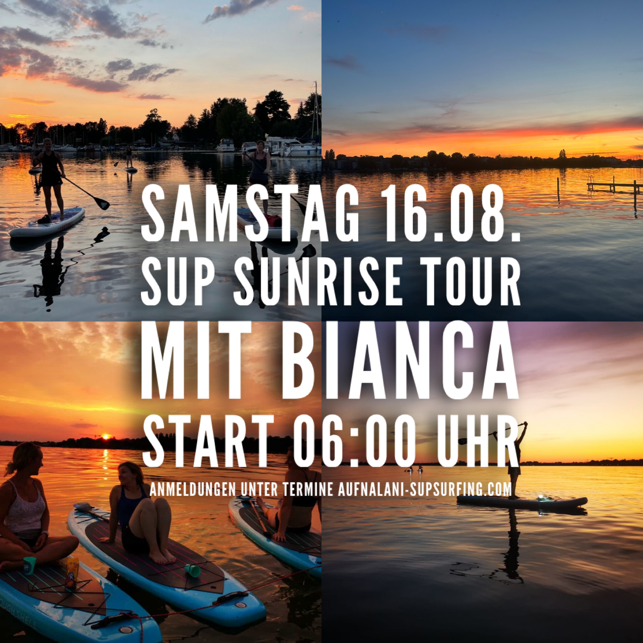 Sunrise SUP Tour mit Bianca 16.08.