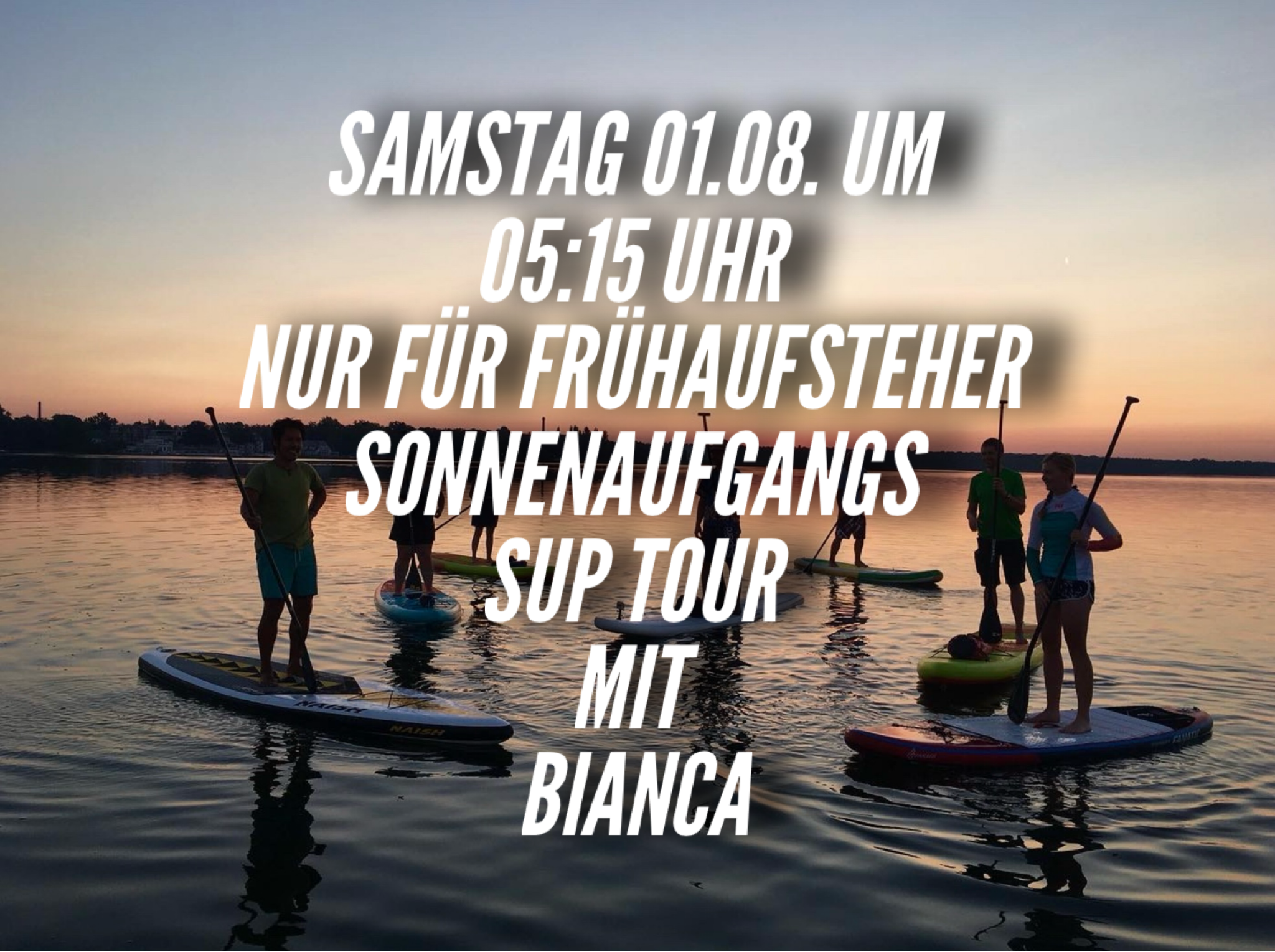 Sonnenaufgangs Tour 01.08. um 5:15 Uhr mit Bianca