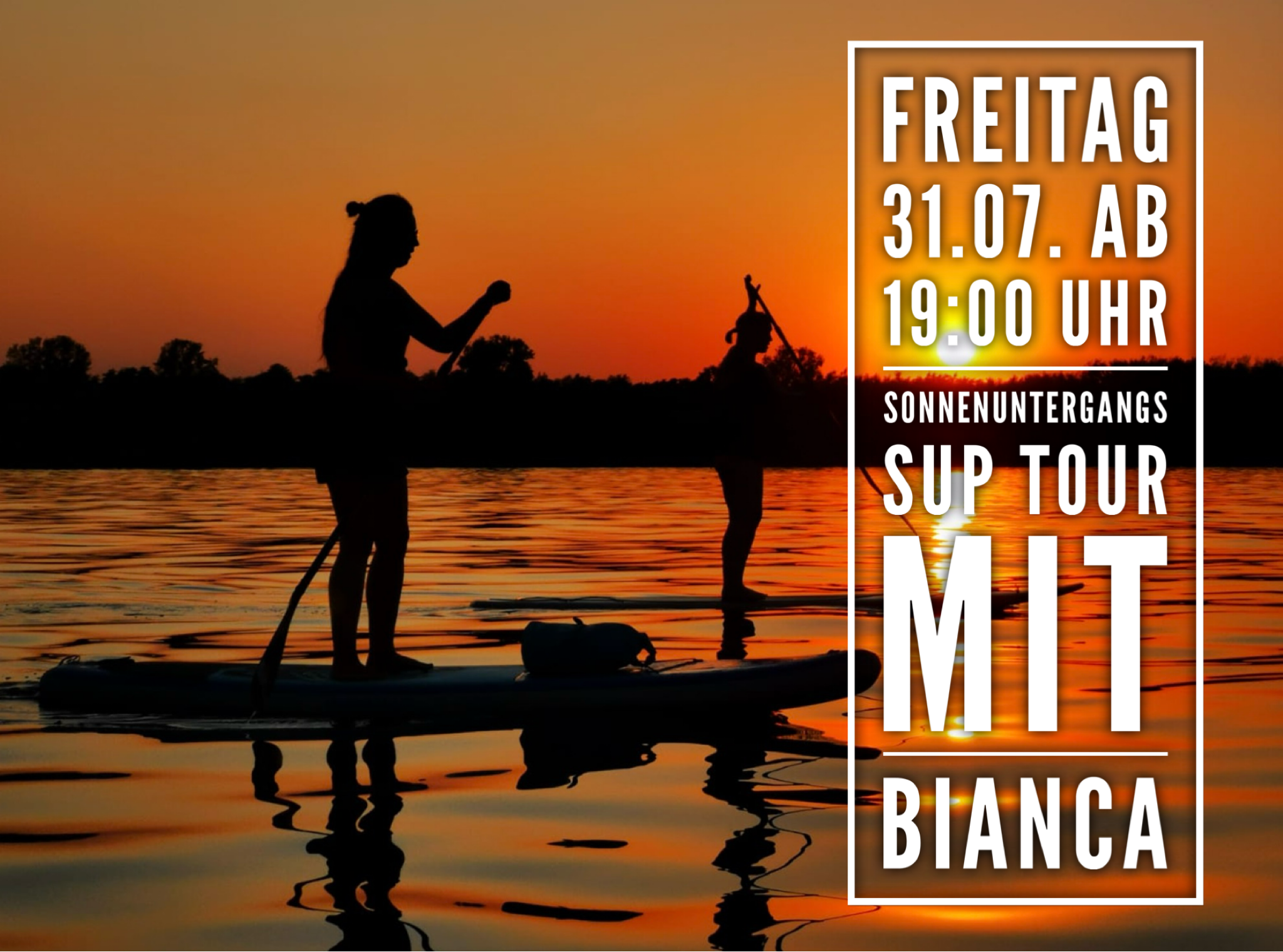 Sonnenuntergangstour mit Bianca